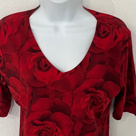 AGB Rose Blouse Size L - Picture 3 of 5
